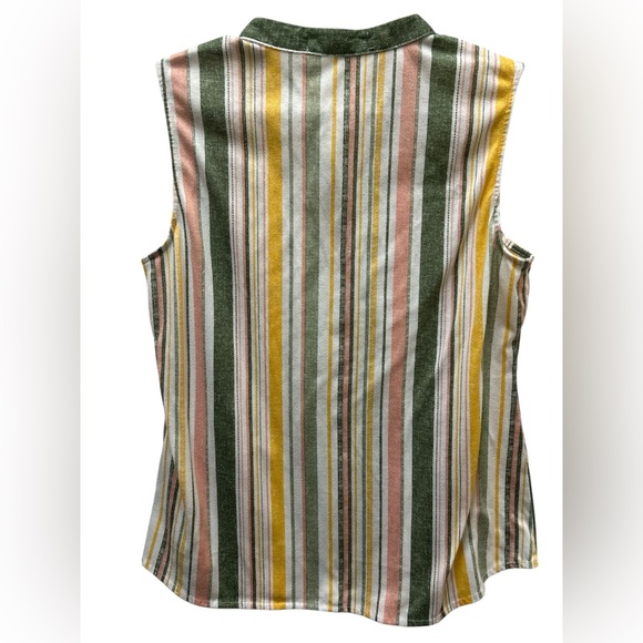 Eden & Olivia Multicolor Striped Blouse - Picture 2 of 3